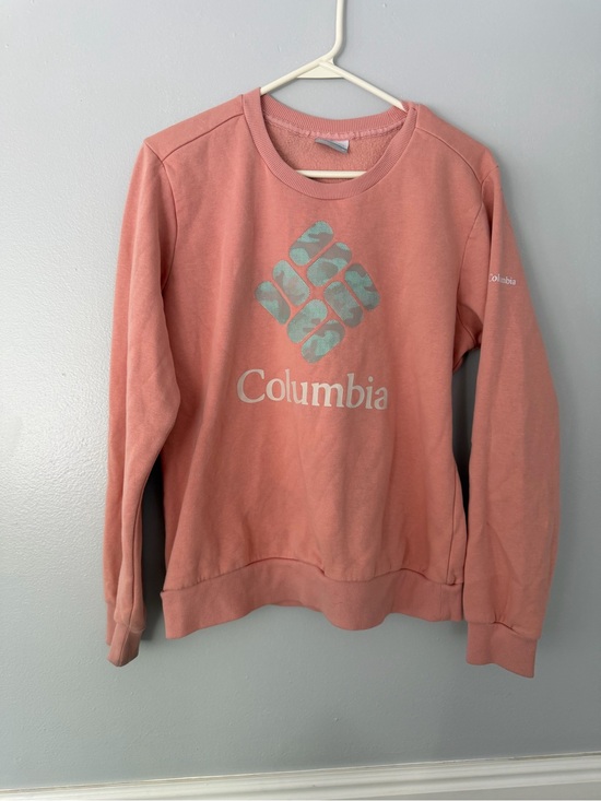 Columbia Tops - Columbia Women's Rose Coral Logo Crewneck Sweatshirt